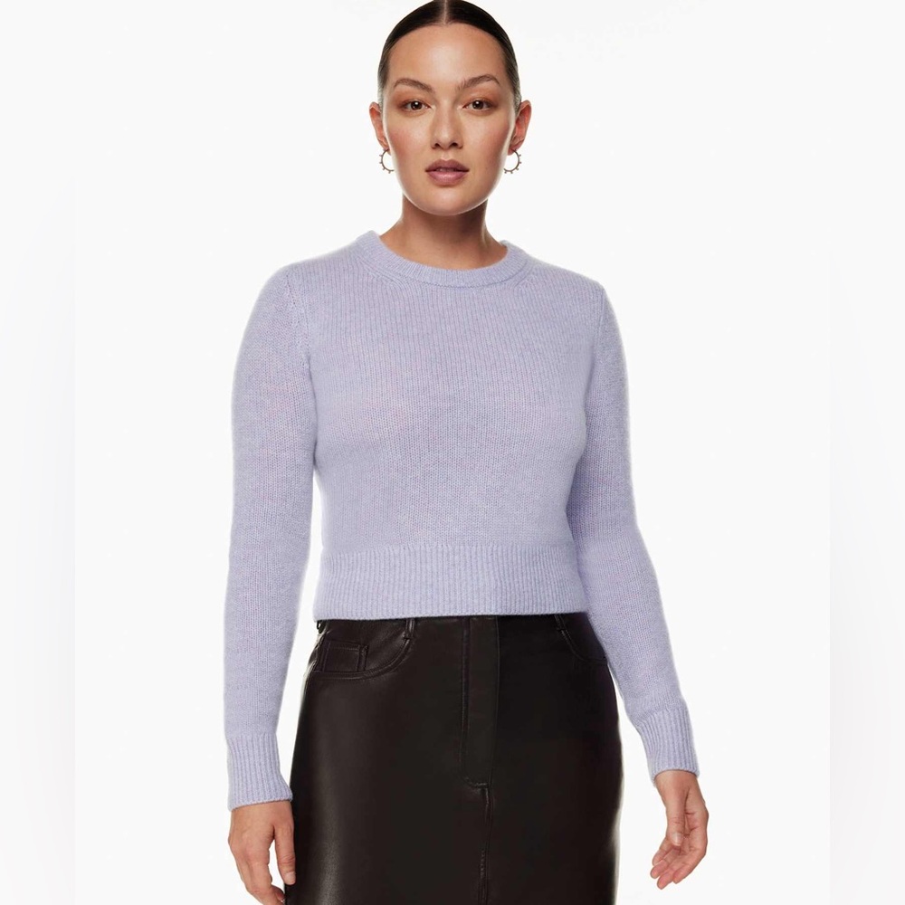 Wilfred Lavender cashmere Sweater
